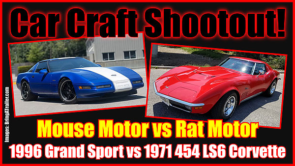 1996 Grand Sport corvette vs 1971 ls6 454 corvette